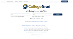 Desktop Screenshot of collegegrad.com