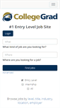 Mobile Screenshot of collegegrad.com